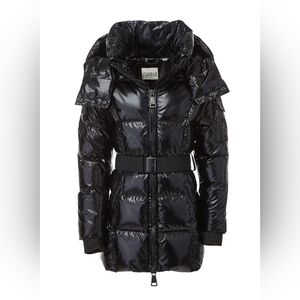 SAM. TODDLER GIRLS SOHO Puffer Coat, Size 12, ***MISSING BELT